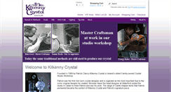Desktop Screenshot of kilkennycrystal.com